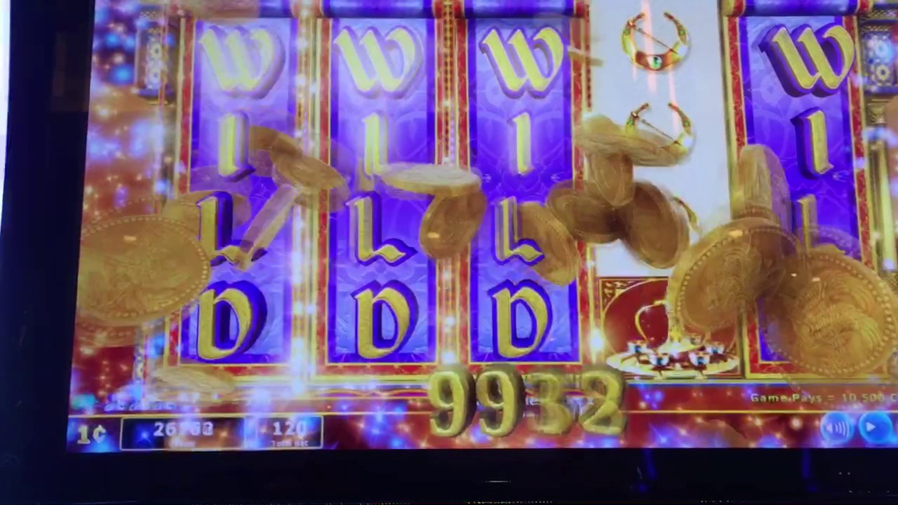 how to reset aladdins fortune slot machine